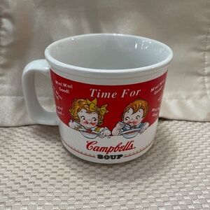 SET OF 2:‎ Campbell Soup Company “Time for Campbell’s Soup” 1998 Mug (VINTAGE)